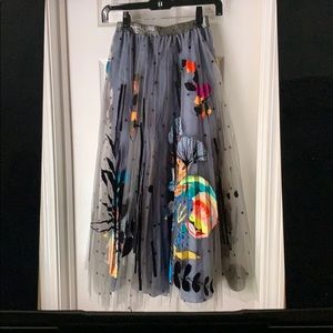 Anthropologie tulle skirt